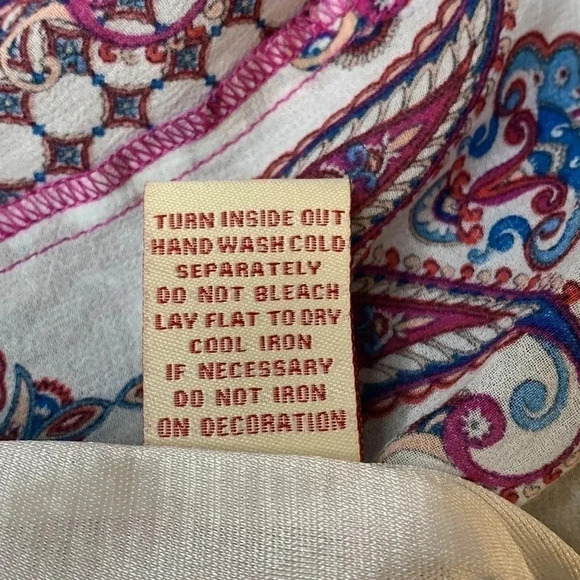 Reba Halter Dress Colorful Print Size Large NWT - Picture 13 of 13